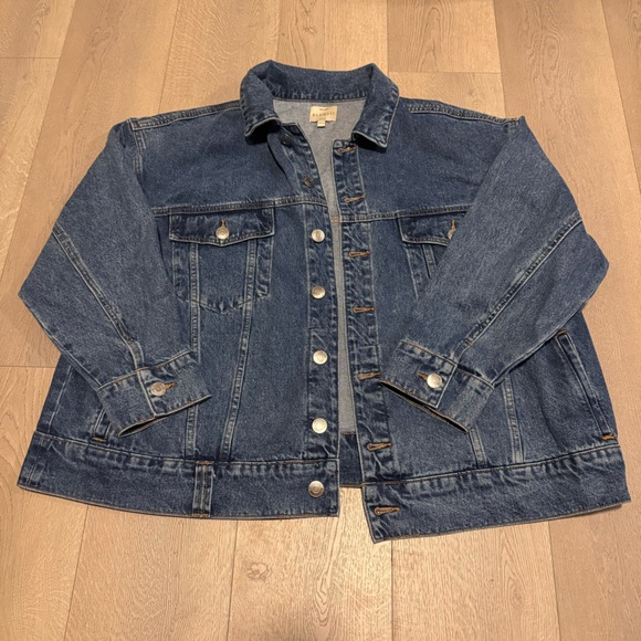 Eloquii Jackets & Blazers - NWOT Eloquii Denim Jacket sz 18/20